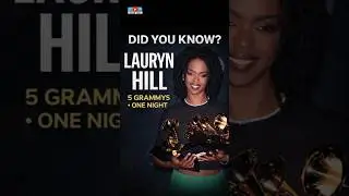 Lauryn Hill Made History: 5 Grammys in 1 Night #laurynhill