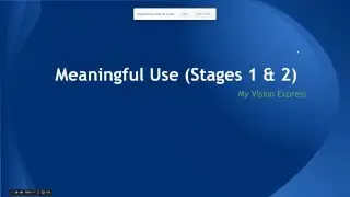My Vision Express&reg;: Meaningful Use 2015