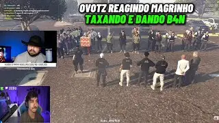OVOTZ REAGINDO MAGRINHO TAXANDO GERAL NA REUNIÃO E DANDO BAN PERMANENTE NOS POLÍCIAS