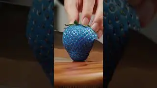 AI ASMR#strawberry#cutting#viral video