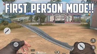 FIRST PERSON GAMEPLAY! - Rules of Survival: Battle Royale