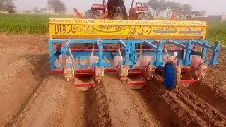 New seeders machine planter in pakistan Manuel corn Seeder machine with tractor Multan crops seeder