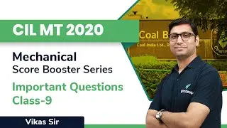 Practice Session | CIL MT 2020 | Thermodynamics & Fluid Mechanics | Vikas Sir | Gradeup