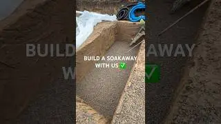 HOW TO BUILD A SOAKAWAY FOR YOUR HOUSE ✅ #construction #gardendiy #landscapingdesign #water #garden