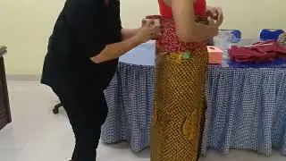 Tutorial 5 menit pakai Baju Adat Beskap Solo Jawa tengah