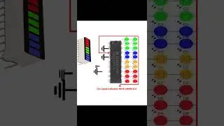 Simple VU Meter using LM3914