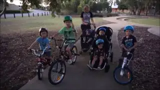 Suburban exploring with 6 kids