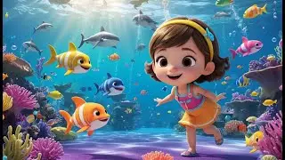 Baby Shark&rsquo;s Party Park | Fun Shark Song for Kids | Underwater Adventure Rhyme