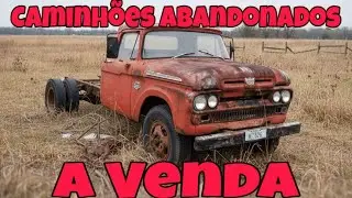 Caminhões Abandonados à Venda 📉 Oliveira Isaias