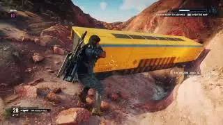 Just Cause 4 - Flying Train Glitch