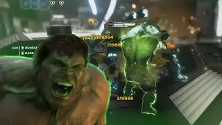 Marvel Avengers - Insane Hulk Wipe The Map On Mega Hive Gauntlet 8 100% Highest Difficulty