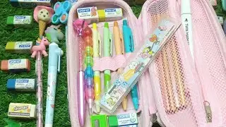 Stationery#new pink stationery#asmr#asmr stationery#20s pencil stationery case#school supplies#short