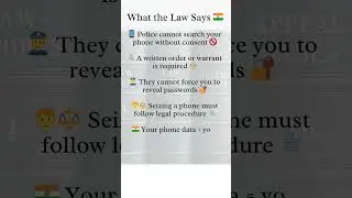 Can Police Check Your Phone? 📱🚫 | Know Your Rights