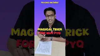 Magical Trick for NLM Question | NKC Sir IIT Delhi #jeemain #physics