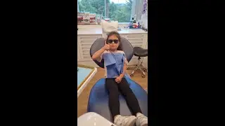Mika Gets Her Teeth Cleaned For The First Time