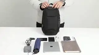 Anti-theft Backpack With 3-Digit Lock