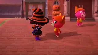 Animal Crossing New Horizons: Miranda Island. Halloween: Cheri Treat