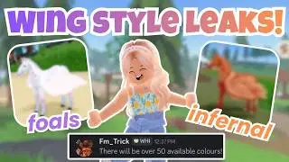 LEAKS! Wing Images + Wing Obtaining Info 🪽 | Wild Horse Islands