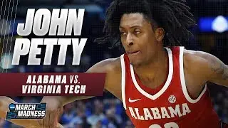 John Petty scores 20 points as Alabama takes down Virginia Tech