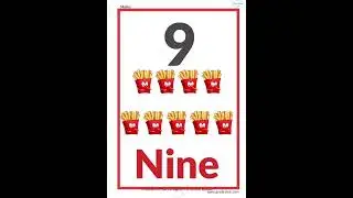 Number Identification from 1-20 for Kids | BeeOne Books #english #grade1to6 #preschool
