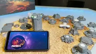 Beyond Humanity: Colonies | hybrid board game | App Demo
