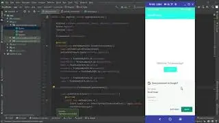 How to Sign in using Firebase Email/Password method using Android Application. Part - 2