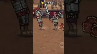 Fight with Praetorian Guard 20000 Fame! #gaming #gladihoppers