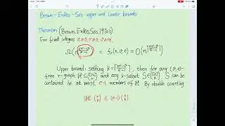 22.11.17, Chong Shangguan, On the sparse hypergraph problem of Brown, Erdős and S&oacute;s