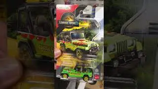 Jeep Wrangler (#18) Jurassic Park Matchbox 2025 Jurassic World Mix