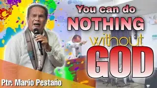 Ptr.Mario Pestaño preaching