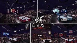 ATTITUDE ERA ARENA PACK FOR WWE 2K24
