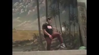 Sean Perez performs at Groundhog Day Jugglers Festival - 2015