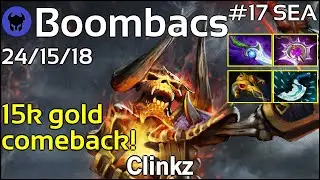 Boombacs plays Clinkz!!! Dota 2 7.20