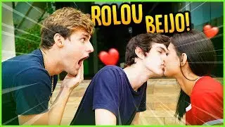 MEU IRMÃO FINALMENTE BEIJOU A CRUSH!! ( ELE PERDEU O BV ) [ REZENDE EVIL ]