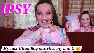 IPSY Glam Bag. My last one.. for now. 3 Full sizes! The next delivery will be BoxyCharm! 🎉