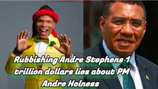 Lying Andre Stephens trying to attack prime minister Andrew Holness about donations #jlp #jamaica 