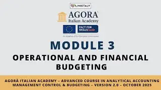 Module 3 &ndash; Operational and Financial Budgeting