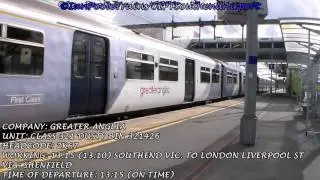 Season 8, Episode 81 - Trains at Southend Airport station