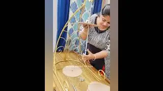 On Demand of my Fellow Bakers... How to Stack Chandelier Cake.. Hope it help for u All.. Thnku
