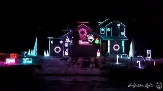 Christmas Light Show 2025 🎄 | K-pop Demon Hunters | Woulfe Den Lights | Ramsey MN