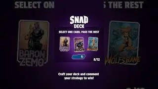 🎴STOP LOSING with the most POWERFUL DECK!!!  #marvelsnap Open  Booster Draft - SNAP DECK #deck #pool