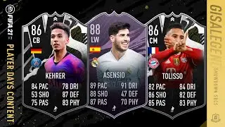 FIFA 21 Showdown Kehrer or Tolisso Guide & 88 Asensio Objective - 86 Rated, 220k Spend & 25k Packs