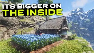This Mountain Base Has A Secret - Tour Of My Mountain Base In Enshrouded