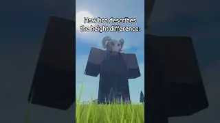 Sophisticated height differentials | #shorts #roblox #animation #thatsophisticateddoge #height