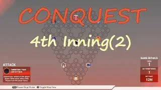 【MLB THE SHOW 19】Conquest 4th INNING Completed(2)  PS4 HD 佔領模式 Diamond Dynasty回合制三目標