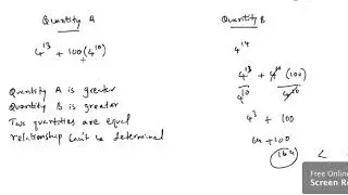 GRE/ACT/SAT MATH (Quantitative Problems)