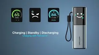 🚀 Introducing the Future of Charging: Vention 27,000mAh AI Power Bank &ndash; Now with AI Translation!