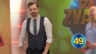 Mēmais &scaron;ovs ar aktieri Kristapu Rasimu