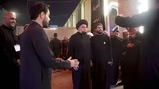 يواصل مضيف آل الصدر الكرام في الحنانة وبإشراف سماحة القائد الصدر تقديم الخدمات للزائرين 7صفر1447