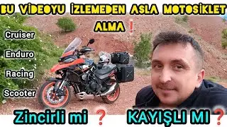 ZİNCİR Mİ ? KAYIŞ MI ❓ KONUSUNA SON NOKTAYI YERİNDE KOYUYORUZ❗//Hangi motosikleti almalıyız. A2 uyum